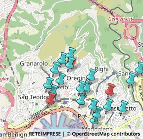 Mappa Via Gaeta, 16134 Genova GE, Italia (1.0625)