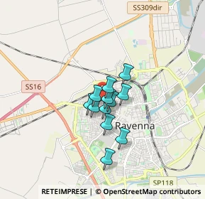 Mappa Viale 14 Luglio, 48123 Ravenna RA, Italia (0.98917)