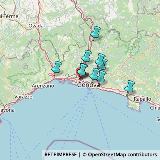 Mappa Via Greto di Cornigliano, 16121 Genova GE, Italia (8.13182)