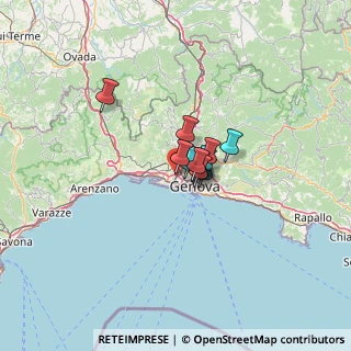 Mappa Via Greto di Cornigliano, 16121 Genova GE, Italia (5.71333)