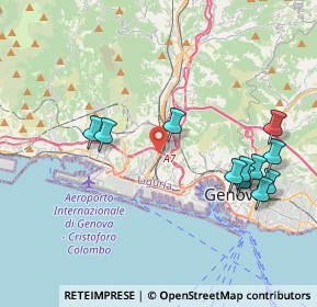 Mappa Via Greto di Cornigliano, 16121 Genova GE, Italia (4.31455)