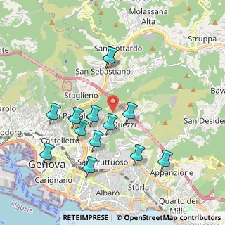 Mappa Vico Fontanino, 16144 Genova GE, Italia (1.94308)