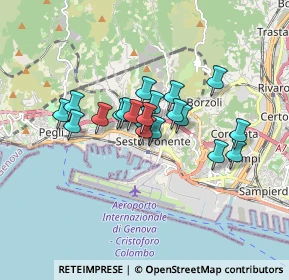 Mappa Vico Al Gazzo, 16154 Genova GE, Italia (1.191)