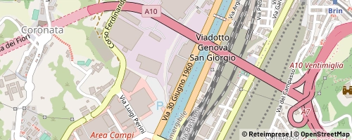 Mappa Genua