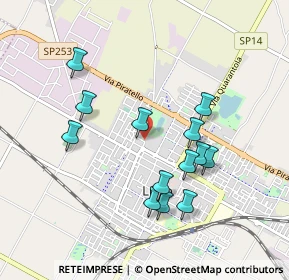 Mappa Via Vincenzo Giardini, 48022 Lugo RA, Italia (0.89077)