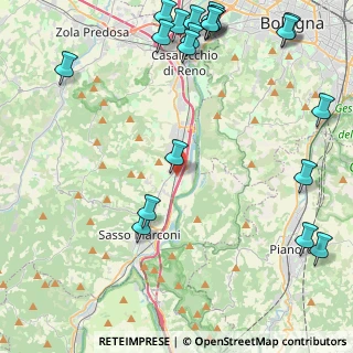 Mappa Via Primo Maggio, 40037 Borgonuovo BO, Italia (6.272)