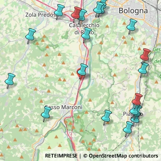 Mappa Via Primo Maggio, 40037 Borgonuovo BO, Italia (6.435)