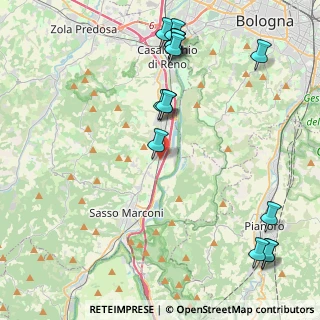 Mappa Via Primo Maggio, 40037 Borgonuovo BO, Italia (5.254)