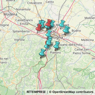 Mappa Via Primo Maggio, 40037 Borgonuovo BO, Italia (10.5145)