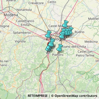Mappa Via Primo Maggio, 40037 Borgonuovo BO, Italia (8.50167)