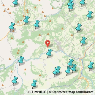 Mappa Via Castello delle Carpinete, 42033 Carpineti RE, Italia (6.88)