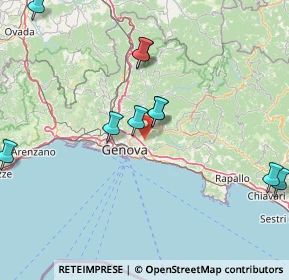 Mappa Via Al Poligono di Quezzi, 16132 Genova GE, Italia (21.12667)