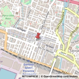 Mappa Piazza Francesco Baracca, 8, 16154 Genova, Genova (Liguria)