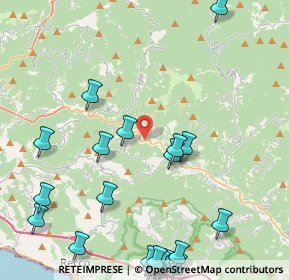 Mappa Via Pezzonasca, 16047 Moconesi GE, Italia (5.7645)