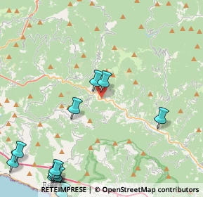 Mappa Via Pezzonasca, 16047 Moconesi GE, Italia (6.41692)