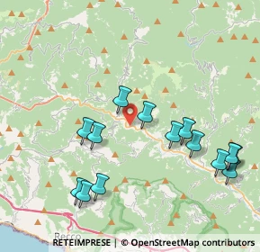 Mappa Via Pezzonasca, 16047 Moconesi GE, Italia (4.35429)