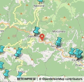 Mappa Via Pezzonasca, 16047 Moconesi GE, Italia (3.12875)