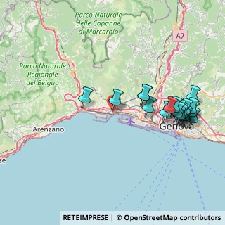 Mappa Genova, 16156 Genova GE, Italia (8.7855)