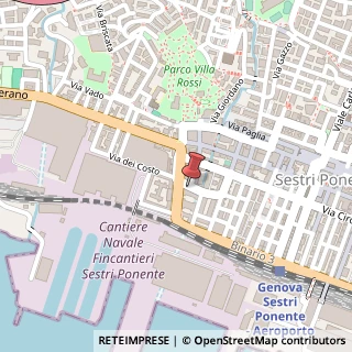 Mappa Via Marcello Cerruti, 5, 16154 Genova, Genova (Liguria)