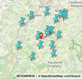 Mappa Via della Riva, 41028 Serramazzoni MO, Italia (7.20765)