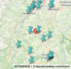 Mappa Via della Riva, 41028 Serramazzoni MO, Italia (10.2435)