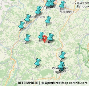 Mappa Via della Riva, 41028 Serramazzoni MO, Italia (9.231)