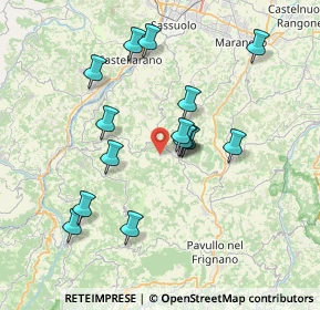 Mappa Via della Riva, 41028 Serramazzoni MO, Italia (6.958)