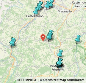 Mappa Via della Riva, 41028 Serramazzoni MO, Italia (9.815)