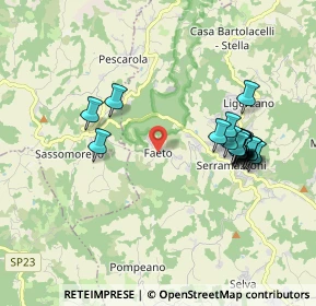 Mappa Via della Riva, 41028 Serramazzoni MO, Italia (1.8945)