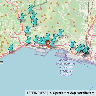 Mappa Via Caldera, 16156 Genova GE, Italia (4.2745)