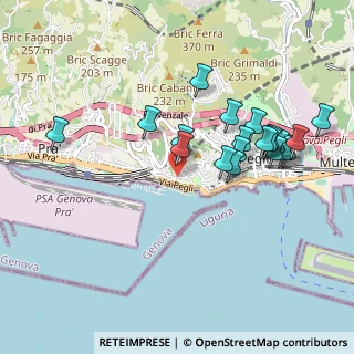 Mappa Via Caldera, 16156 Genova GE, Italia (0.9635)
