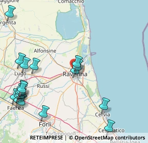 Mappa Via Silvio Bernicoli, 48123 Ravenna RA, Italia (22.61789)