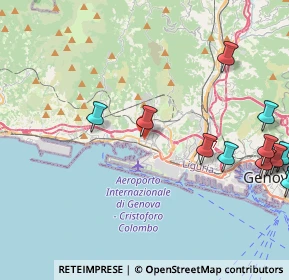Mappa Via Chiappori, 16154 Genova GE, Italia (5.93643)