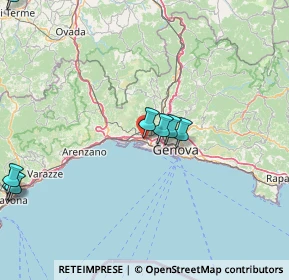 Mappa Via Chiappori, 16154 Genova GE, Italia (38.01533)