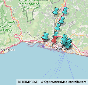 Mappa Piazza Monte Santo, 16154 Genova GE, Italia (6.4675)
