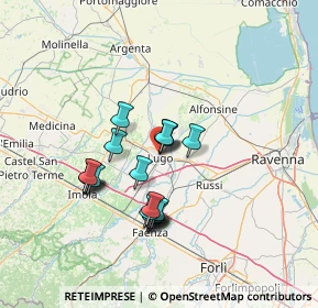 Mappa Piazzale Enzo Ferrari, 48022 Lugo RA, Italia (12.0975)