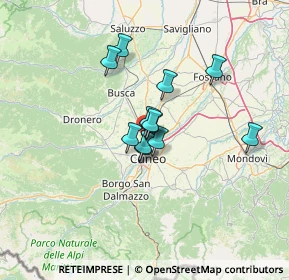 Mappa Via Ercole Negri di Sanfront, 12100 Cuneo CN, Italia (8.68917)