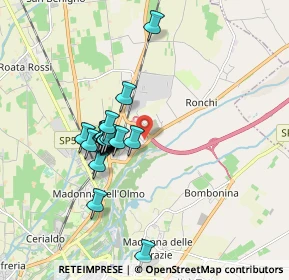 Mappa Via Bra, 12100 Cuneo CN, Italia (1.519)