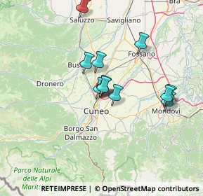 Mappa Via Bra, 12100 Cuneo CN, Italia (11.55727)