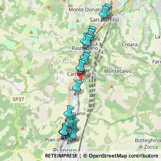 Mappa Via Rio Fabbiani, 40065 Pianoro BO, Italia (2.262)