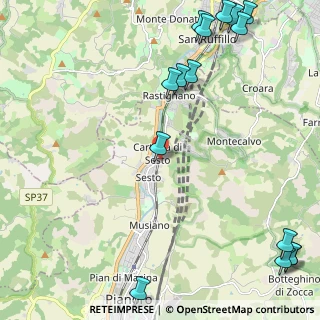 Mappa Via Rio Fabbiani, 40065 Pianoro BO, Italia (3.34867)