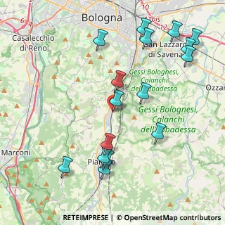Mappa Via Rio Fabbiani, 40065 Pianoro BO, Italia (4.79063)