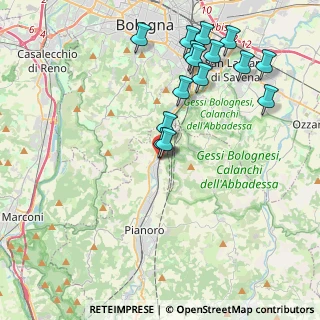 Mappa Via Rio Fabbiani, 40065 Pianoro BO, Italia (4.462)