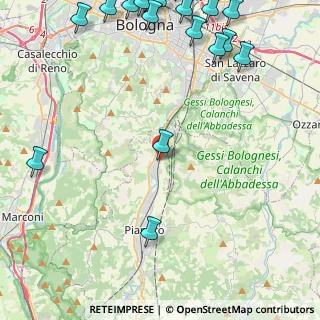Mappa Via Rio Fabbiani, 40065 Pianoro BO, Italia (7.0325)