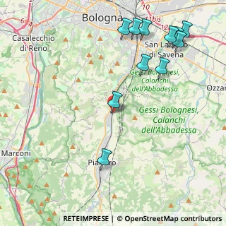 Mappa Via Rio Fabbiani, 40065 Pianoro BO, Italia (5.21545)