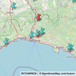 Mappa Via Mottachiusura, 16144 Genova GE, Italia (21.0325)