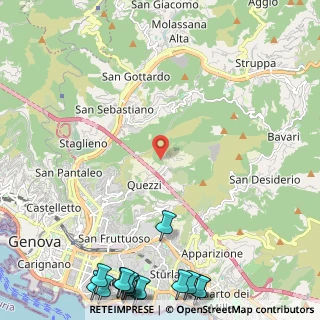 Mappa Via Mottachiusura, 16144 Genova GE, Italia (3.948)