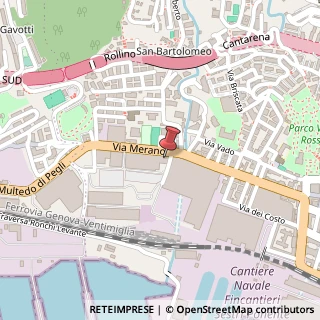Mappa Via Bressanone, 5, 16154 Genova, Genova (Liguria)