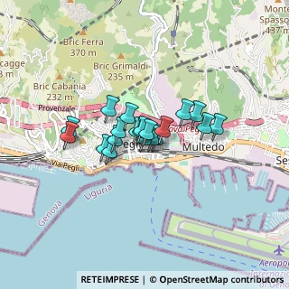 Mappa Via Garelli Fabio, 16155 Genova GE, Italia (0.506)
