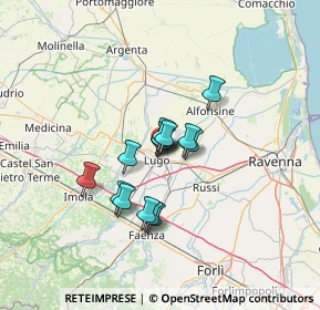 Mappa Via del Villaggio Neolitico, 48022 Lugo RA, Italia (8.55867)